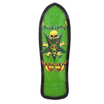 Suicidal Skates - Possessed To Skate 80's 10.125 Reissue Skateboard Deck.