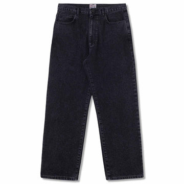 Stan Ray Standard 5 Pants Black Stone Denim Front