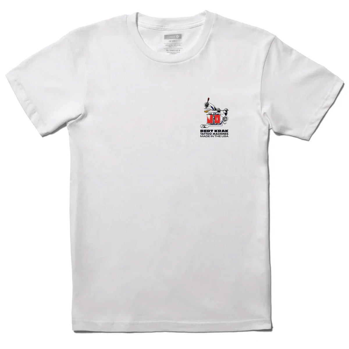 Stance - Bert Krak Handmade Tee White.