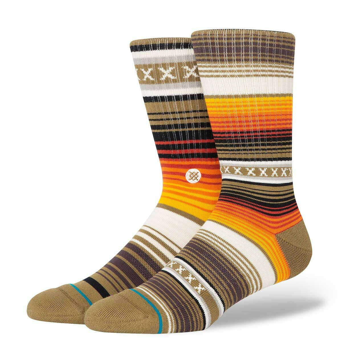 Stance - Curren St Socks Dark Green.