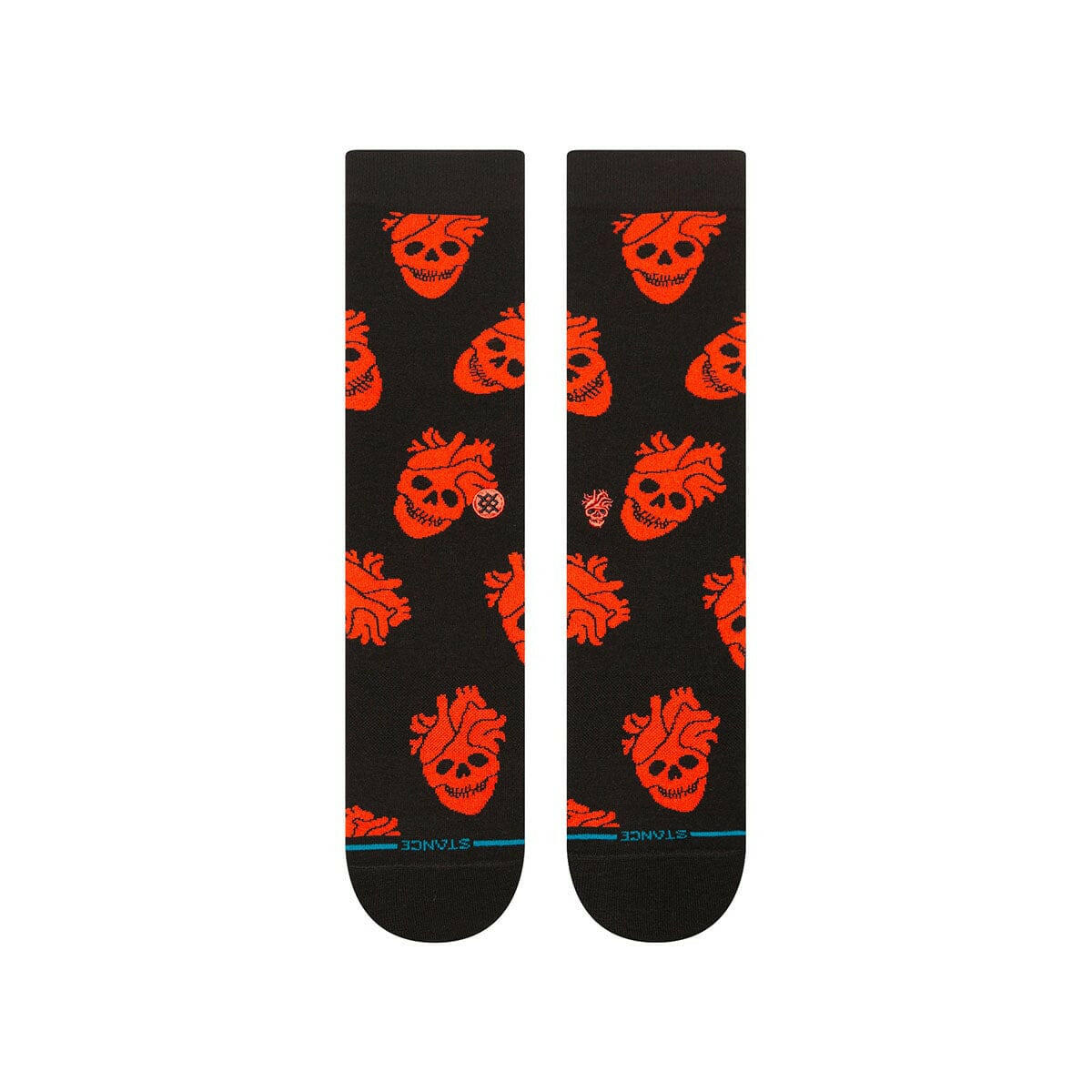 Stance - Strangelove Fallin In Skull Socks Black.