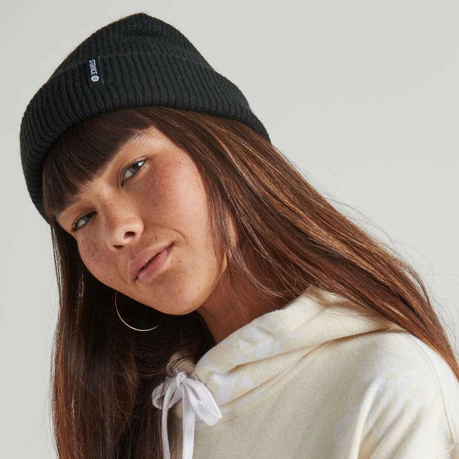 Stance - Icon 2 Shallow Beanie Black.