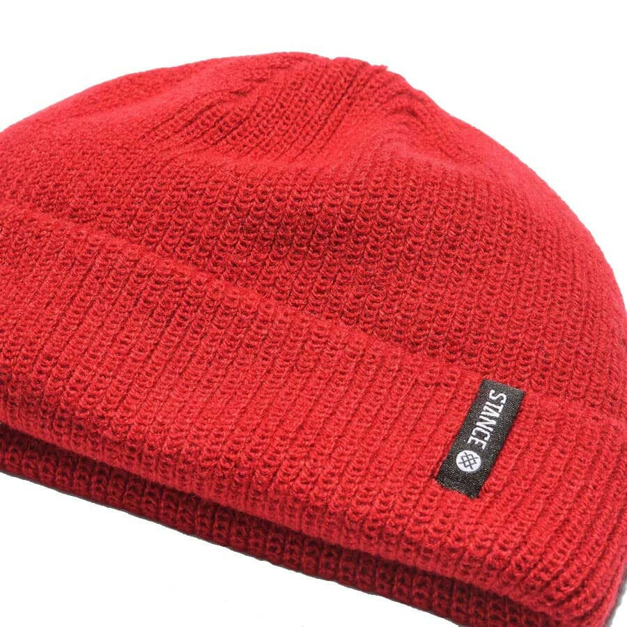 Stance - Icon 2 Shallow Beanie Red.