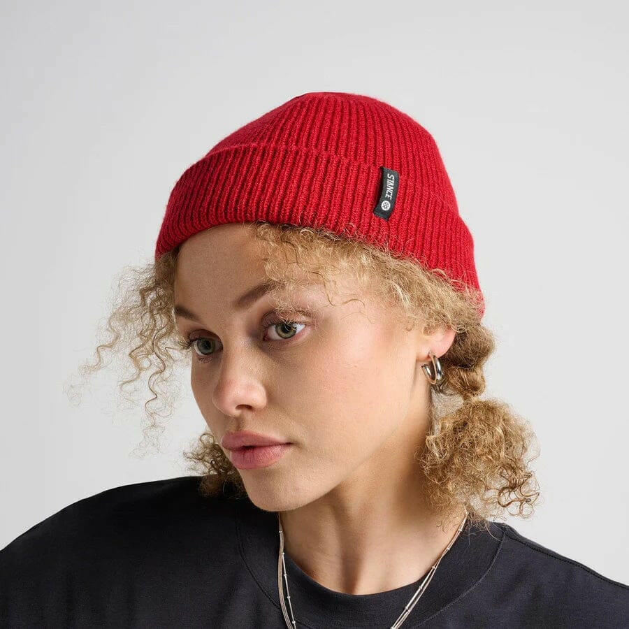 Stance - Icon 2 Shallow Beanie Red.