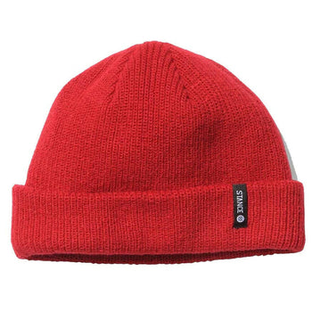Stance - Icon 2 Shallow Beanie Red.