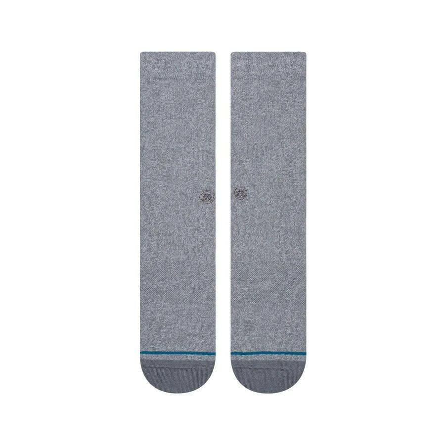 Stance Icon Socks Grey Heather.