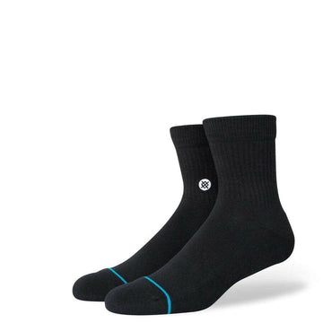 Stance - Icon Quarter Socks Black.