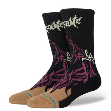 Stance - Welcome Skelly Socks Black.