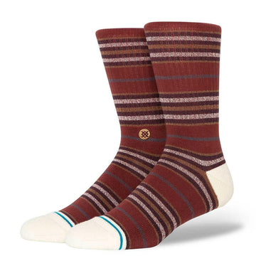Stance - Wilfred Socks Maroon.
