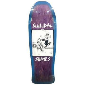 Suicidal Skates - Pool Skater 80s 10.125 Reissue Skateboard Deck.
