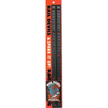 Tail Devil Rail Devils Sparking Skateboard Rails Black