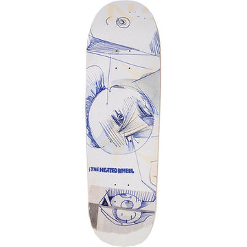 The Heated Wheel - Gary's Right Slick 9.25 Skateboard Deck.