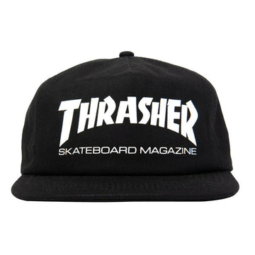 Thrasher - Skate Mag Snapback Black/White.