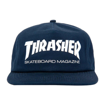 Thrasher - Skate Mag Snapback Navy/White.