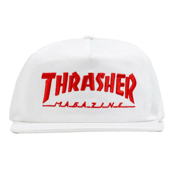 Thrasher - Skate Mag Snapback White/Red.