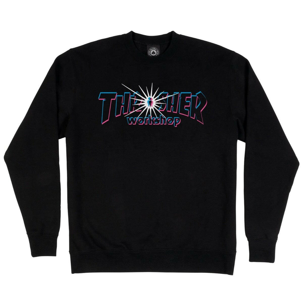 Thrasher - X AWS Nova Crew Black.