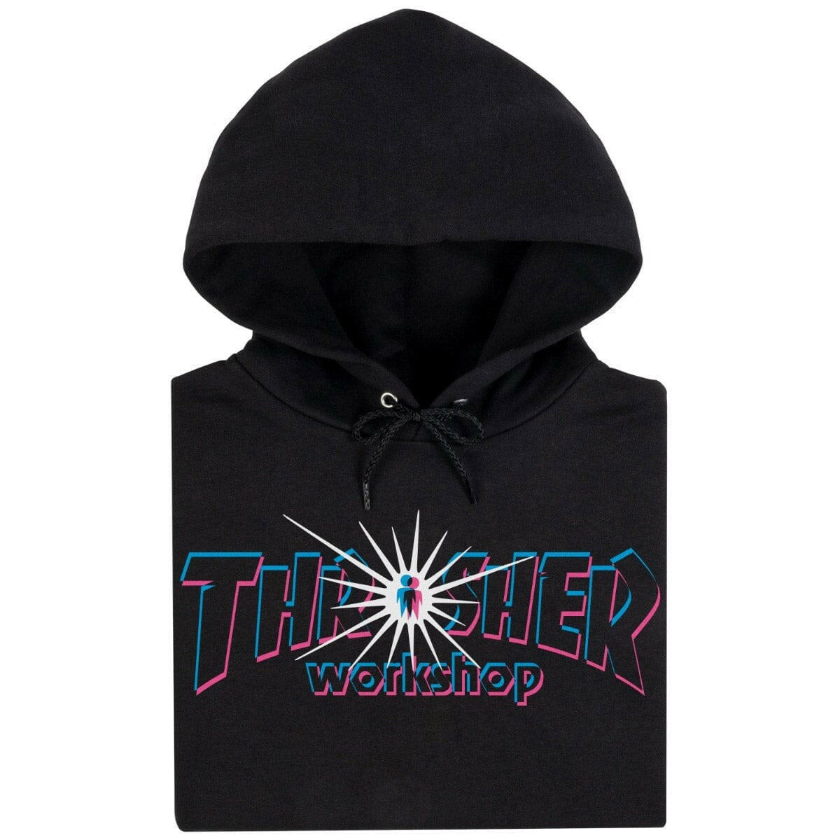 Thrasher - X AWS Nova Hoodie Black.