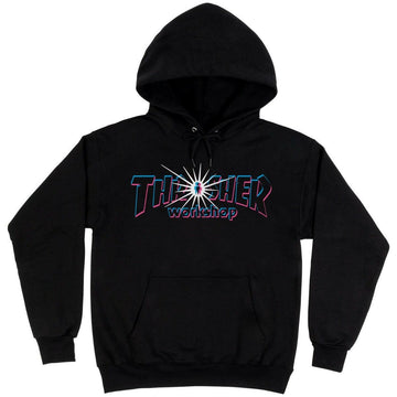 Thrasher - X AWS Nova Hoodie Black.