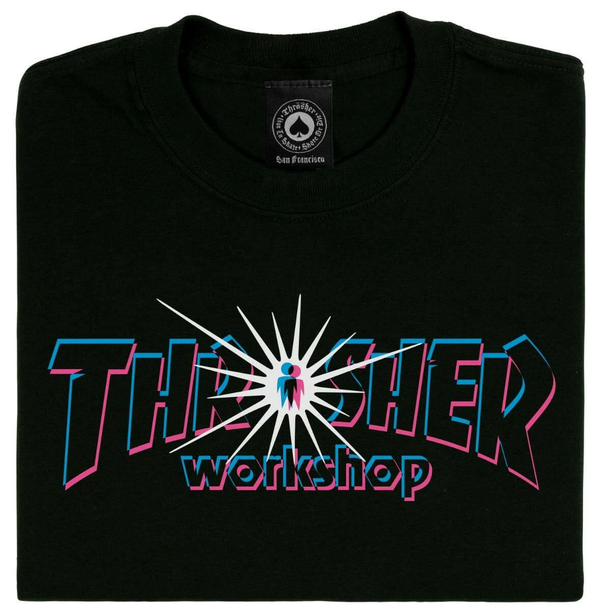 Thrasher - X AWS Nova Tee Black.