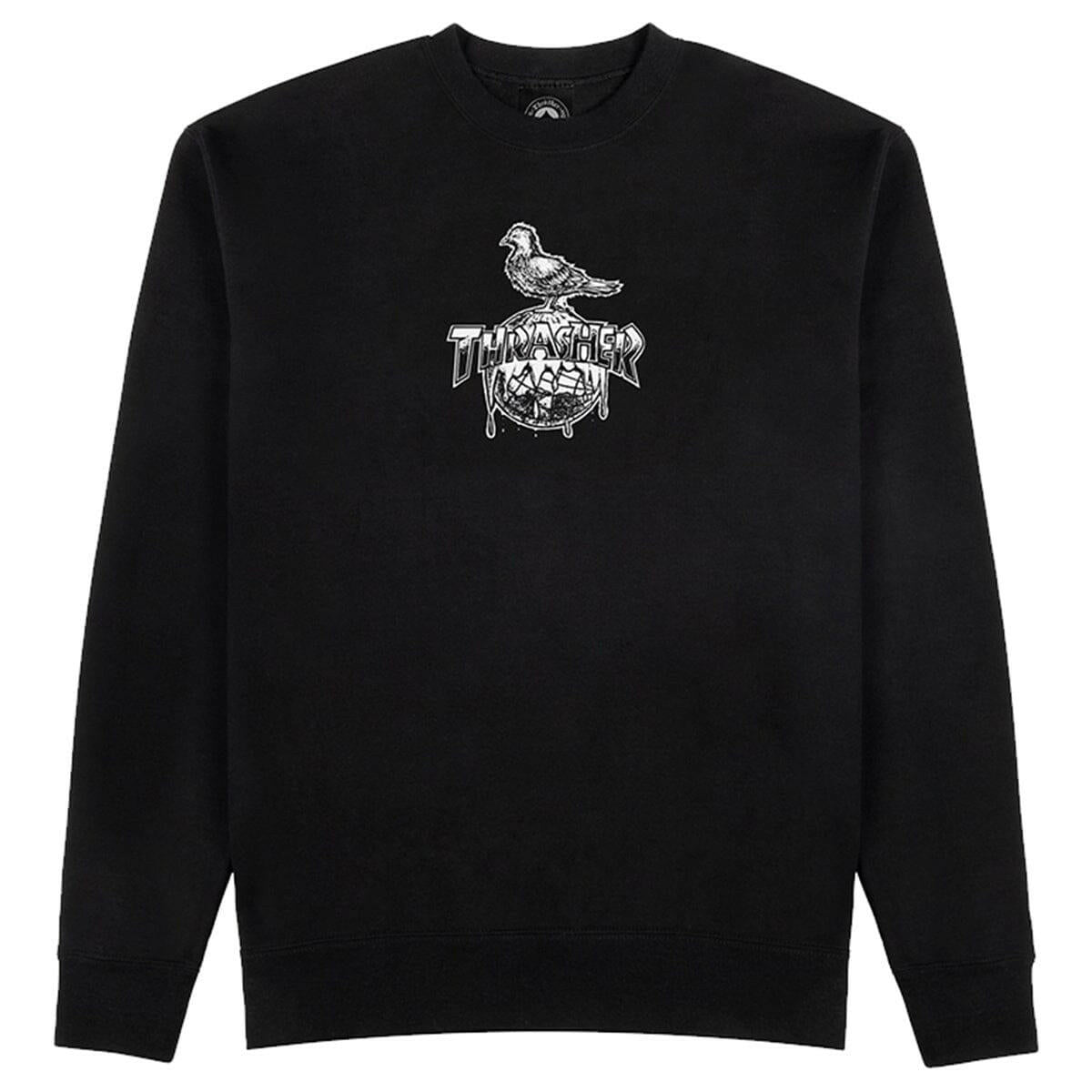 Thrasher - Anti Hero Cover The Earth Crew Black.