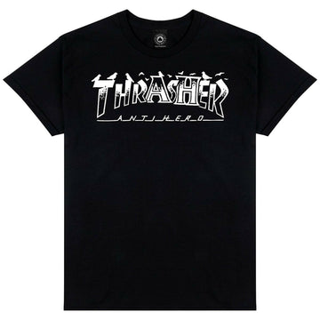 Thrasher - Anti Hero Mag Pigeon Mag Tee Black.