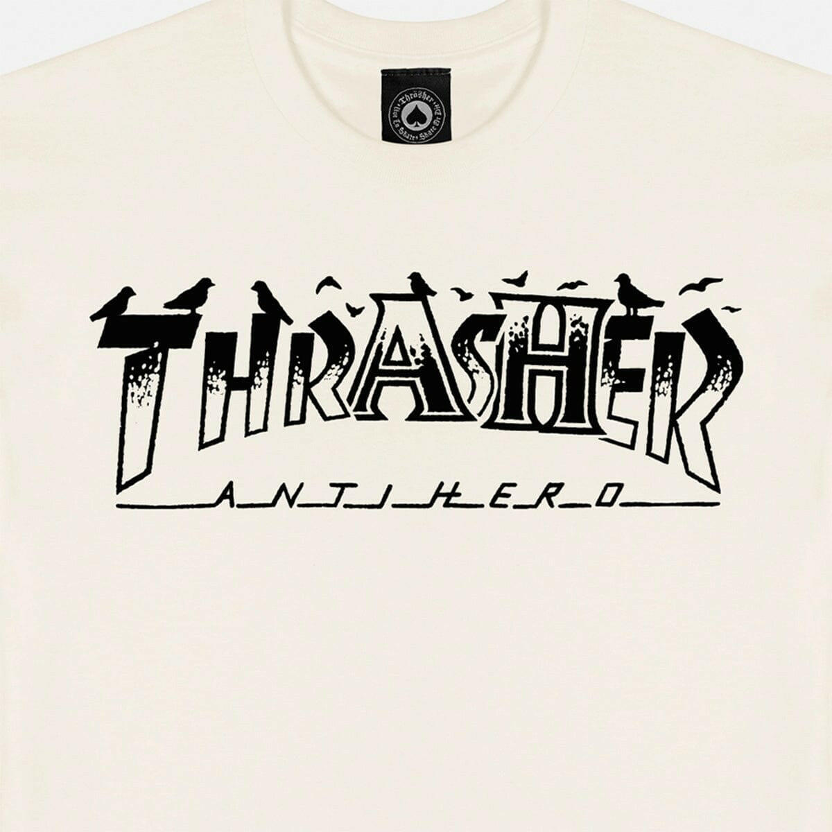 Thrasher - Anti Hero Mag Pigeon Mag Tee Natural.