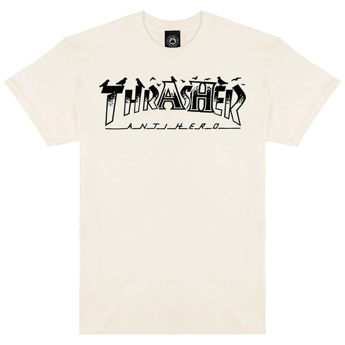 Thrasher - Anti Hero Mag Pigeon Mag Tee Natural.
