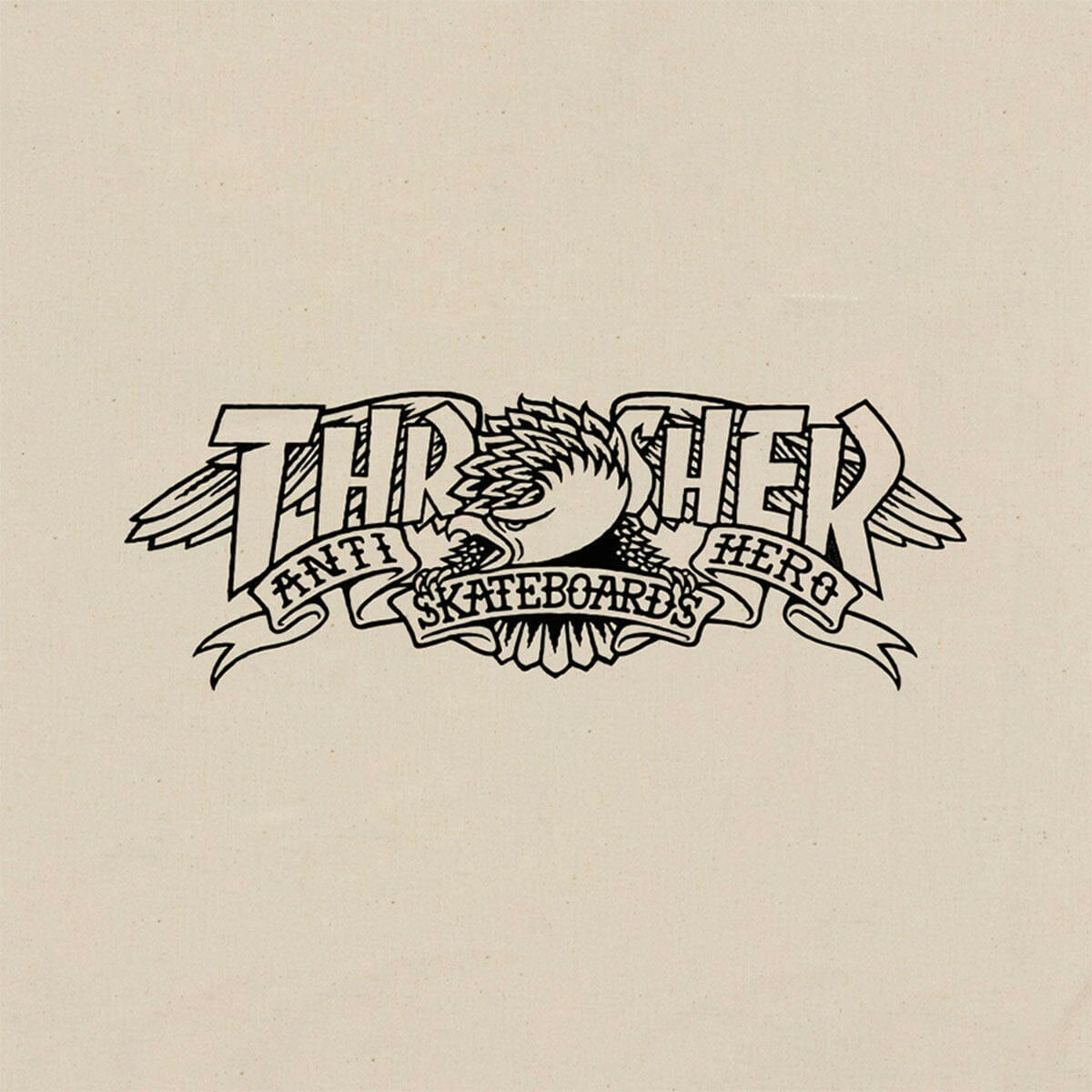 Thrasher - Anti Hero Tote Bag.