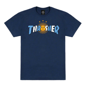 Thrasher - Argentina Estrella Tee Navy.