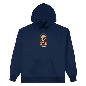 Thrasher - AWS Believe Hoodie Navy.
