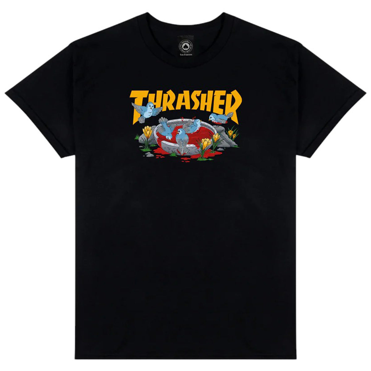 Thrasher Blood Bath Tee Black