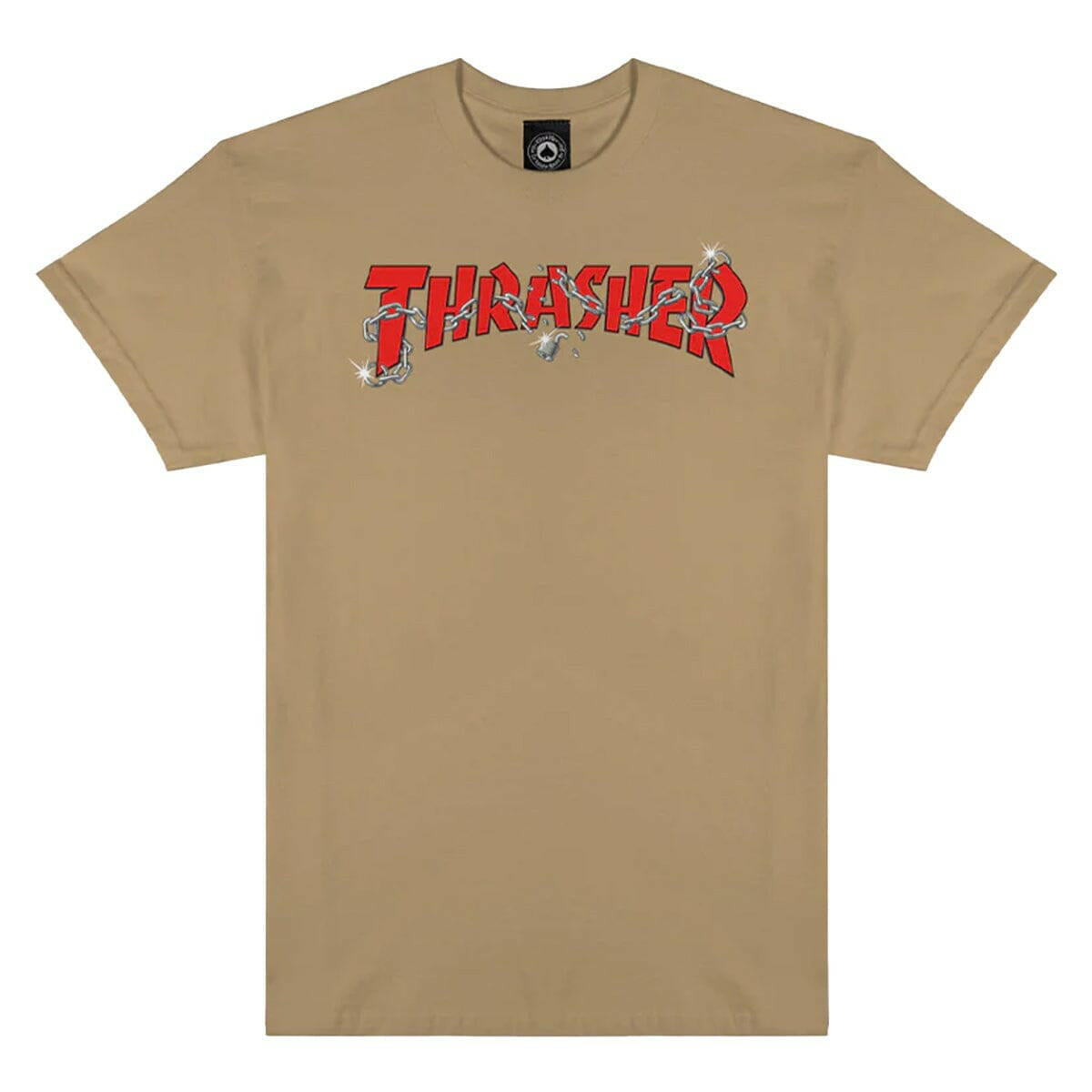 Thrasher - Chains by Daniel Shepard Tee Tan.