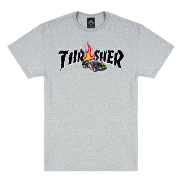 Thrasher - Cop Car Youth Tee Grey.