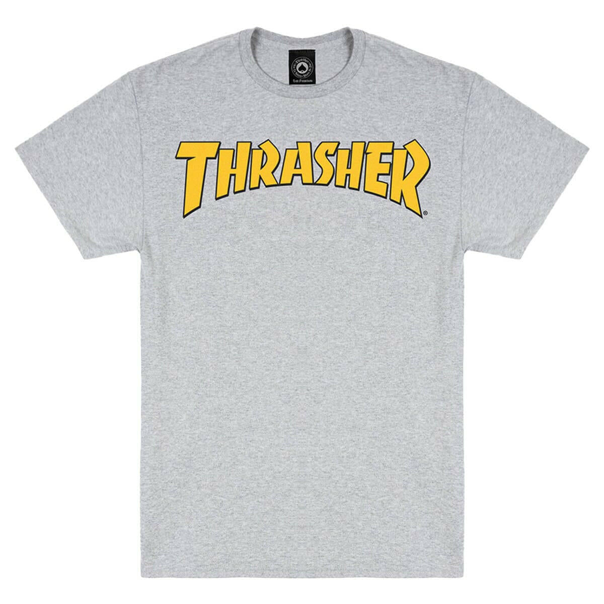 Thrasher - Cover Logo Tee Ash Grey.
