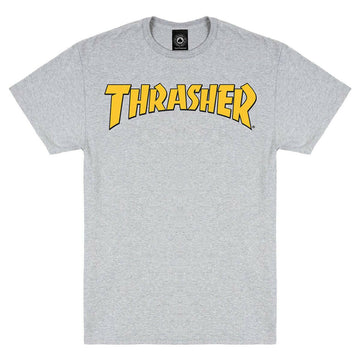 Thrasher - Cover Logo Tee Ash Grey.