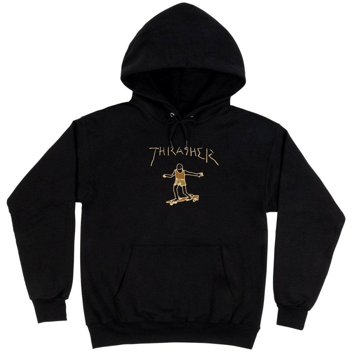 Thrasher - Gonz Hoodie Black/Brown.
