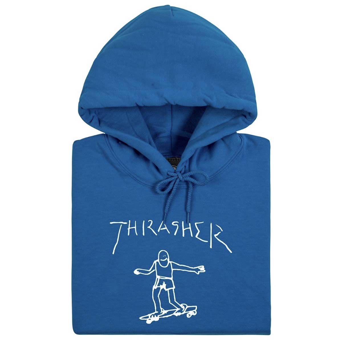 Thrasher - Gonz Hoodie Sapphire Detail
