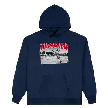 Thrasher - Jake Dish Hoodie Navy.
