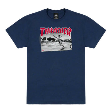 Thrasher - Jake Dish Tee Navy.