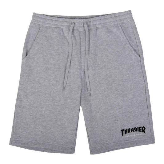 Thrasher - Mag Logo Shorts Grey.