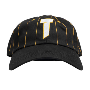 Thrasher Pinstripe T Snapback Black/Yellow