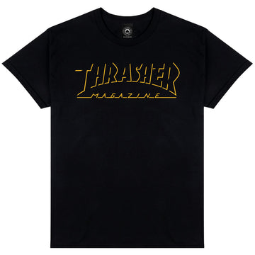 Thrasher Shadow Mag Tee Black