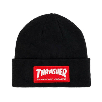 Thrasher - Skate Mag Patch Beanie Black.