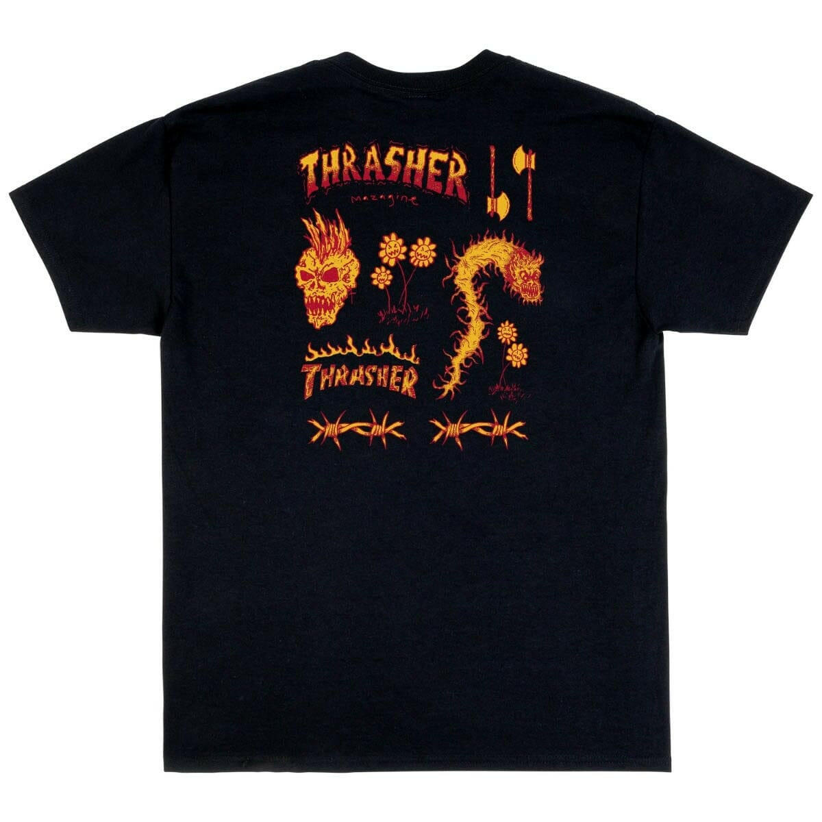 Thrasher - Sketch Tee Black.