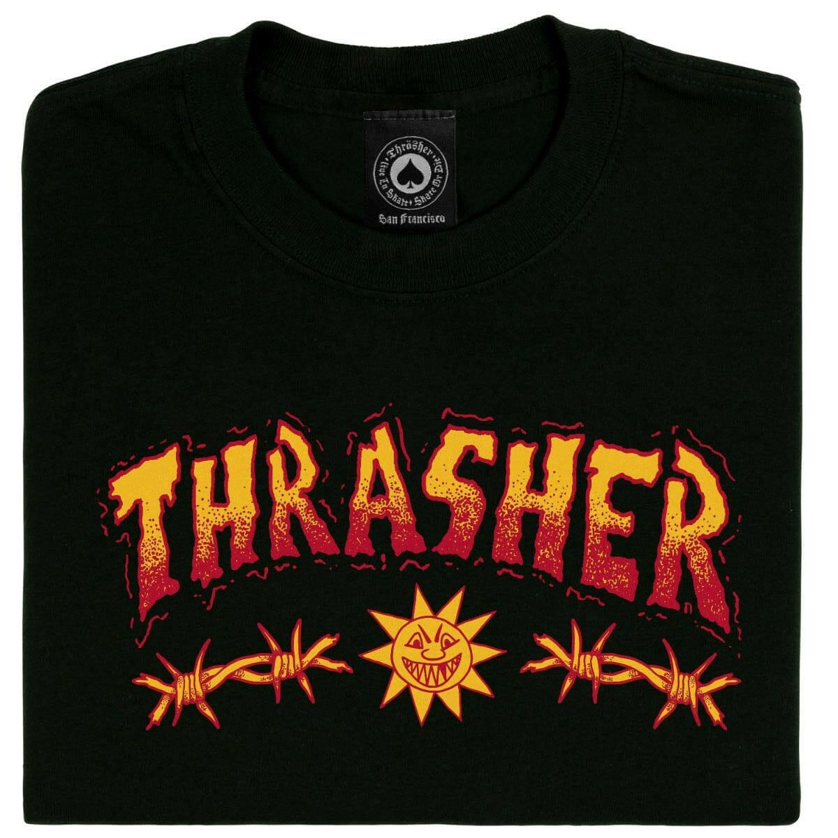Thrasher - Sketch Tee Black.