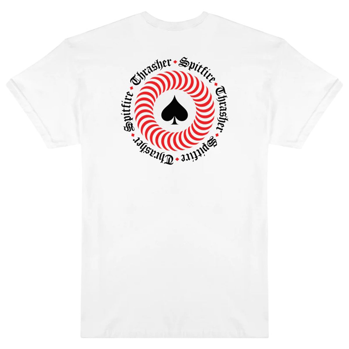 Thrasher Spitfire The End Oath Tee White Back