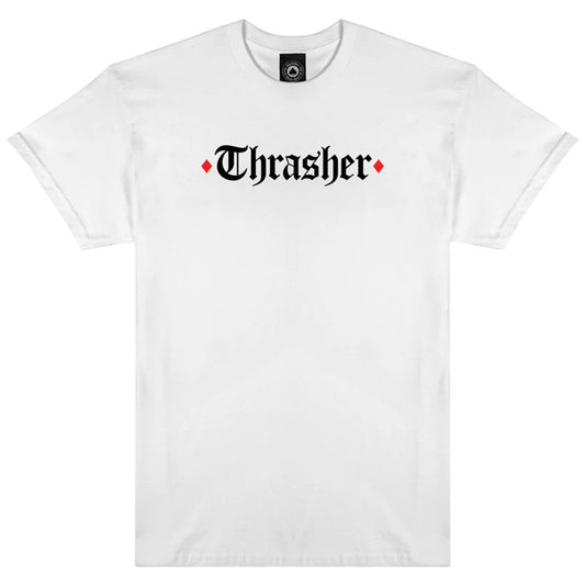 Thrasher Spitfire The End Oath Tee White
