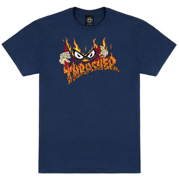 Thrasher - Sucka Free Tee Navy.