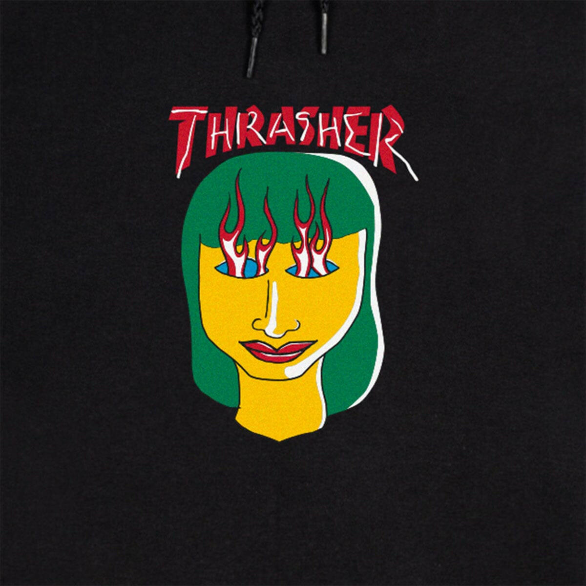 Thrasher - Talk Shit Hoodie Black.