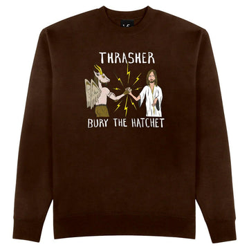 Thrasher - Toy Machine B.T.H. Crew Dark Chocolate.